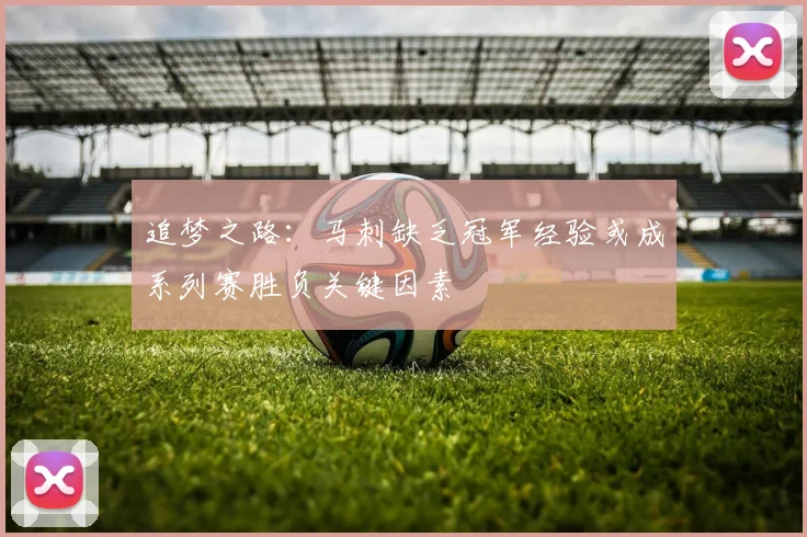 追梦之路：马刺缺乏冠军经验或成系列赛胜负关键因素
